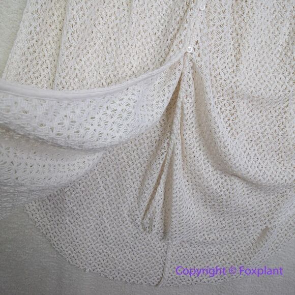 New! Free People Small Kelly Crochet Maxi Top Dress Swim Suit Cover Up, size XS - Picture 9 of 16